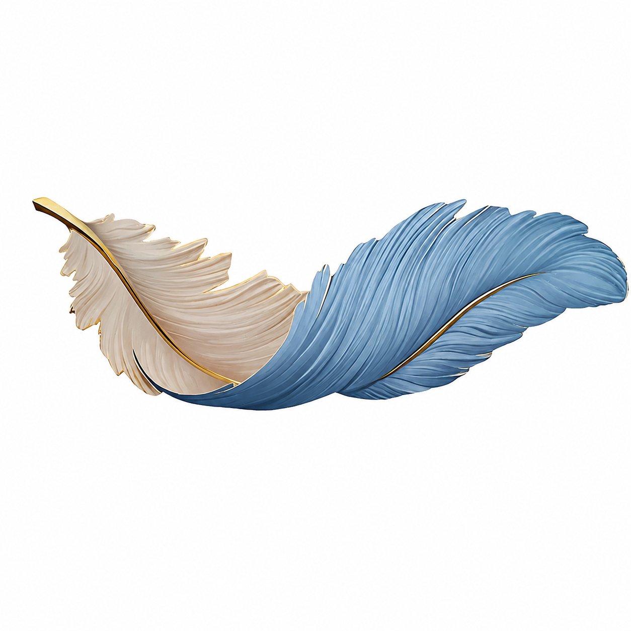 Luxury Feather Wall Lamp