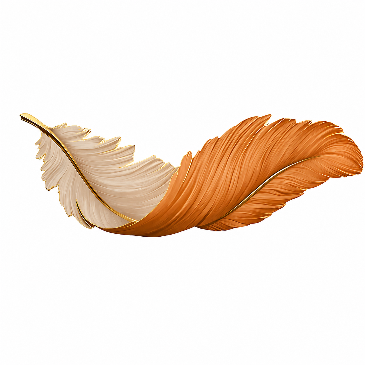 Luxury Feather Wall Lamp