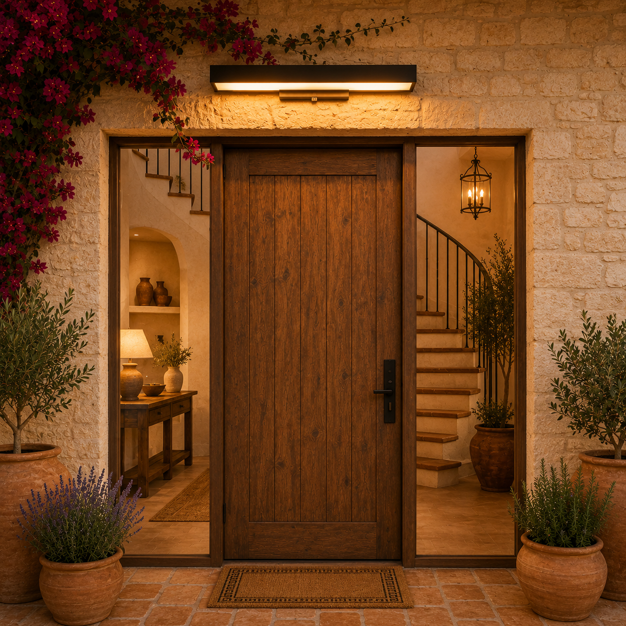Outdoor Linear LED Wall Light