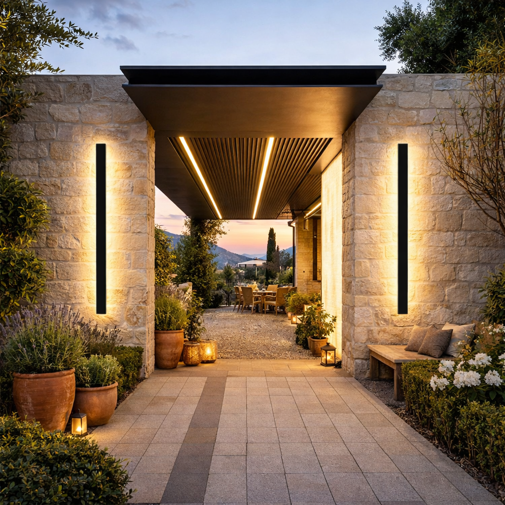 Outdoor Strip Wall Light