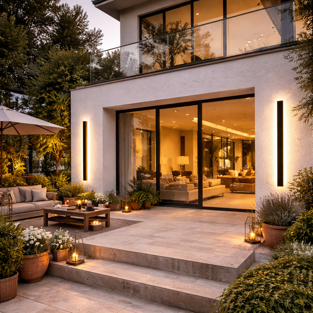 Outdoor Strip Wall Light