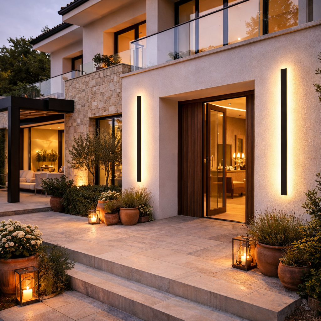 Outdoor Strip Wall Light